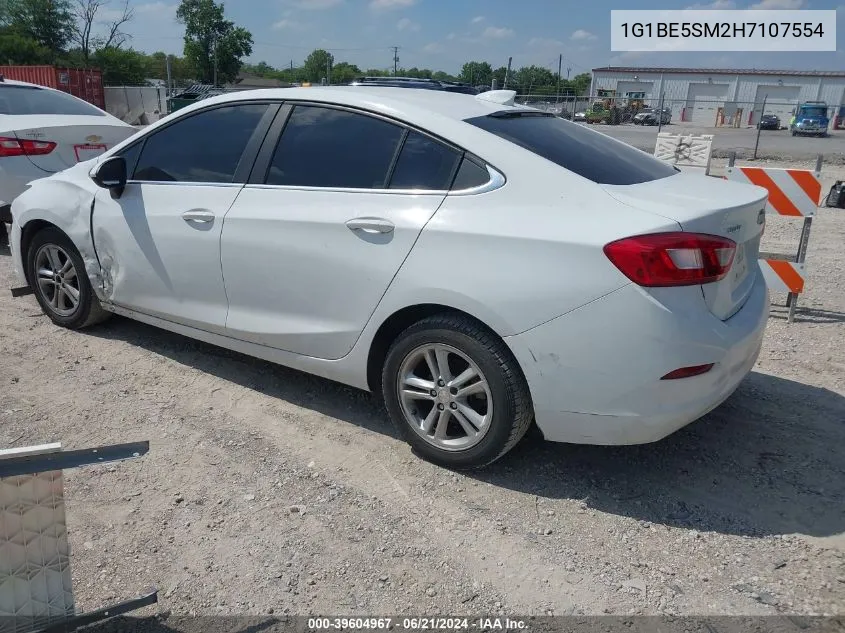 1G1BE5SM2H7107554 2017 Chevrolet Cruze Lt Auto