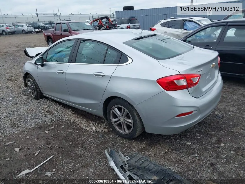 2017 Chevrolet Cruze Lt VIN: 1G1BE5SM9H7100312 Lot: 39610984