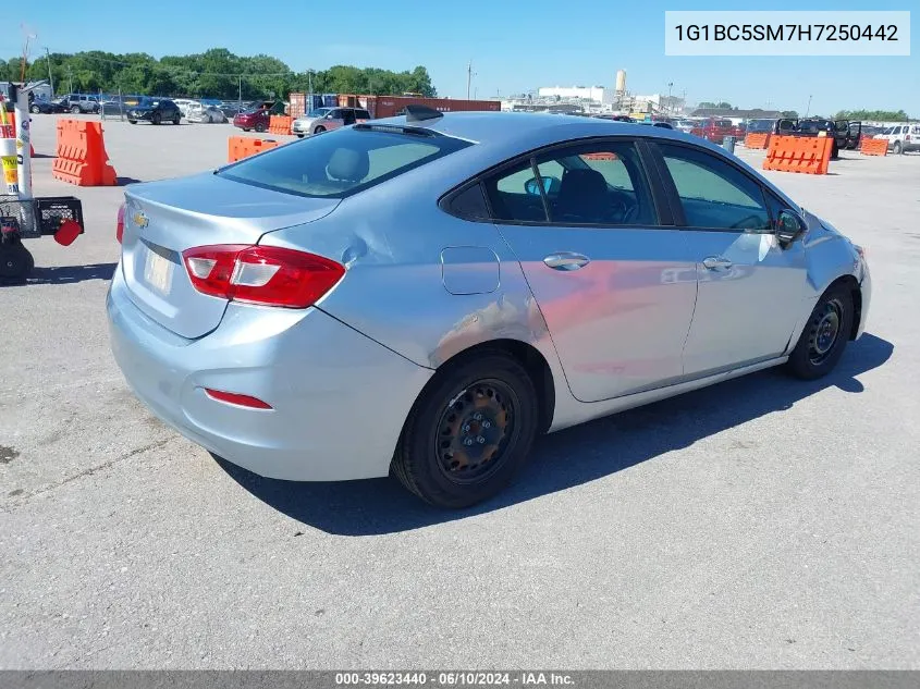 1G1BC5SM7H7250442 2017 Chevrolet Cruze Ls Auto