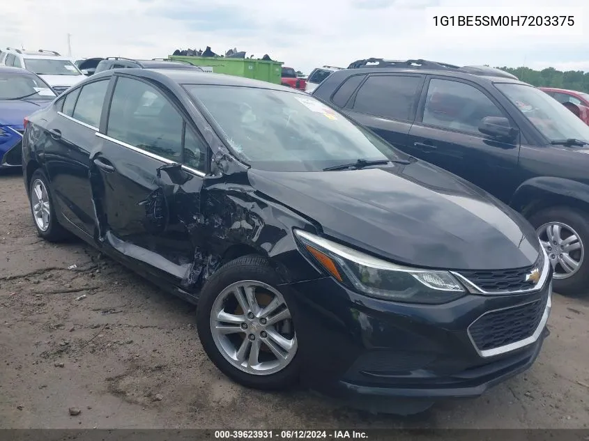 2017 Chevrolet Cruze Lt Auto VIN: 1G1BE5SM0H7203375 Lot: 39623931