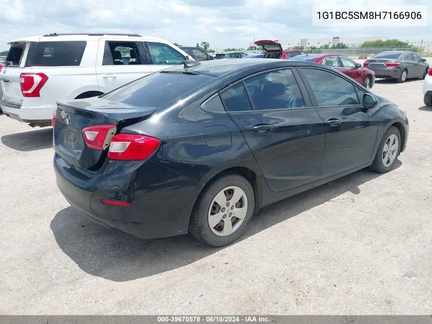 1G1BC5SM8H7166906 2017 Chevrolet Cruze Ls Auto