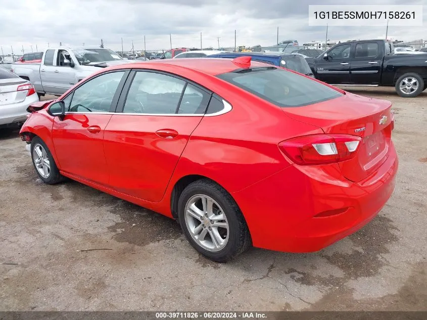 2017 Chevrolet Cruze Lt Auto VIN: 1G1BE5SM0H7158261 Lot: 39711826