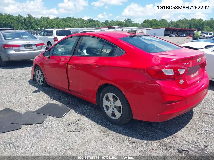 1G1BC5SM8H7262292 2017 Chevrolet Cruze Ls Auto