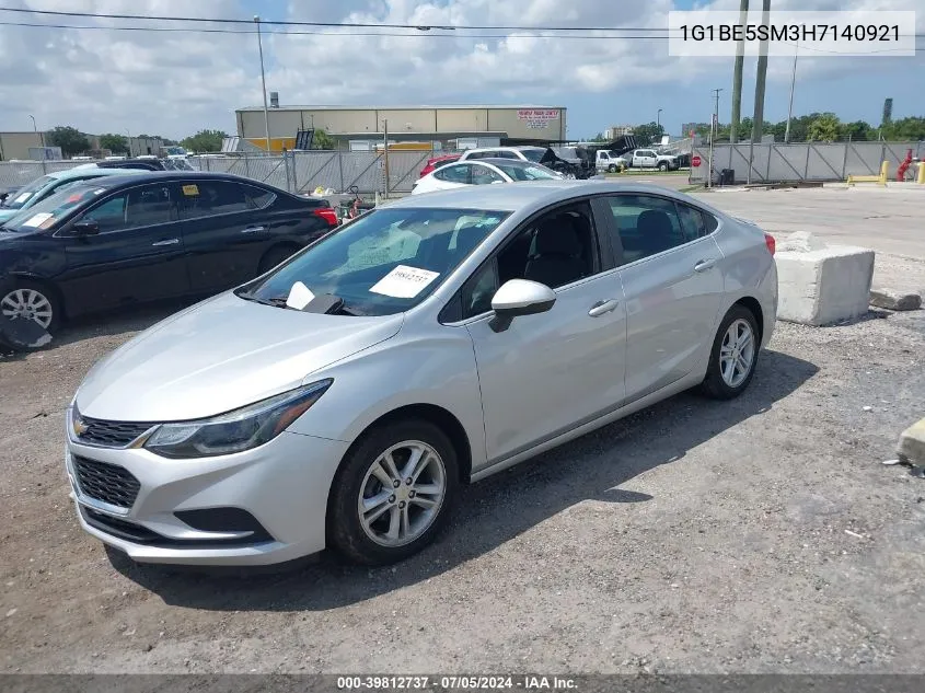 1G1BE5SM3H7140921 2017 Chevrolet Cruze Lt Auto