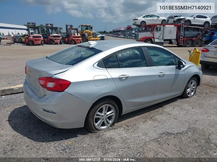 1G1BE5SM3H7140921 2017 Chevrolet Cruze Lt Auto