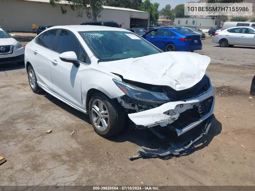 1G1BE5SM7H7155986 2017 Chevrolet Cruze Lt Auto