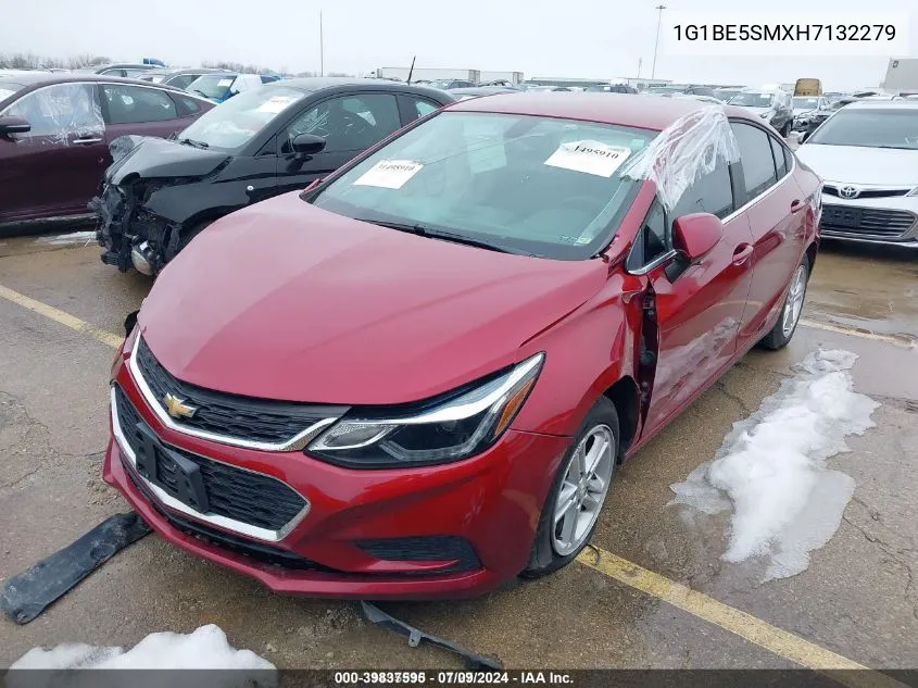 1G1BE5SMXH7132279 2017 Chevrolet Cruze Lt Auto