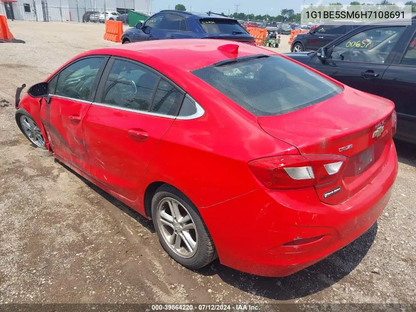 2017 Chevrolet Cruze Lt Auto VIN: 1G1BE5SM6H7108691 Lot: 39864220