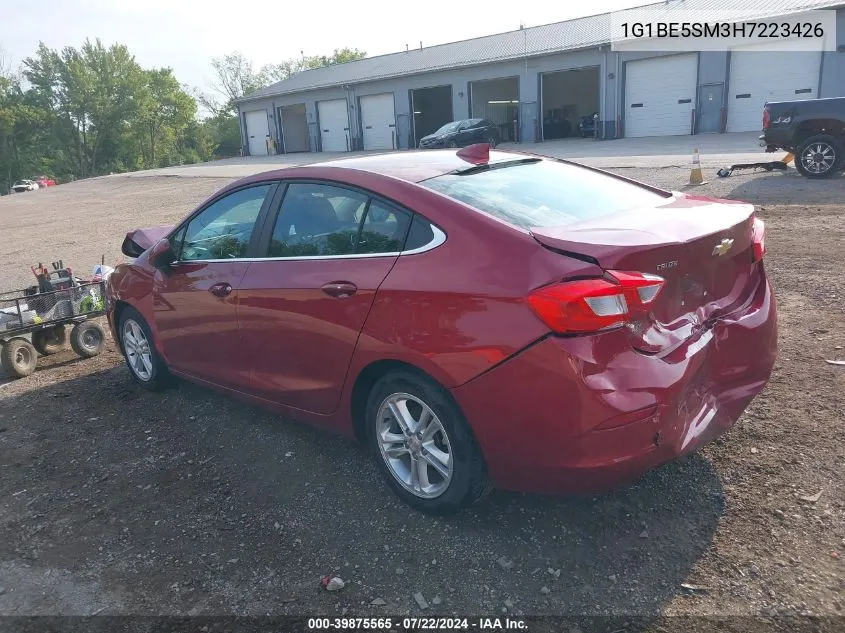 2017 Chevrolet Cruze Lt Auto VIN: 1G1BE5SM3H7223426 Lot: 39875565