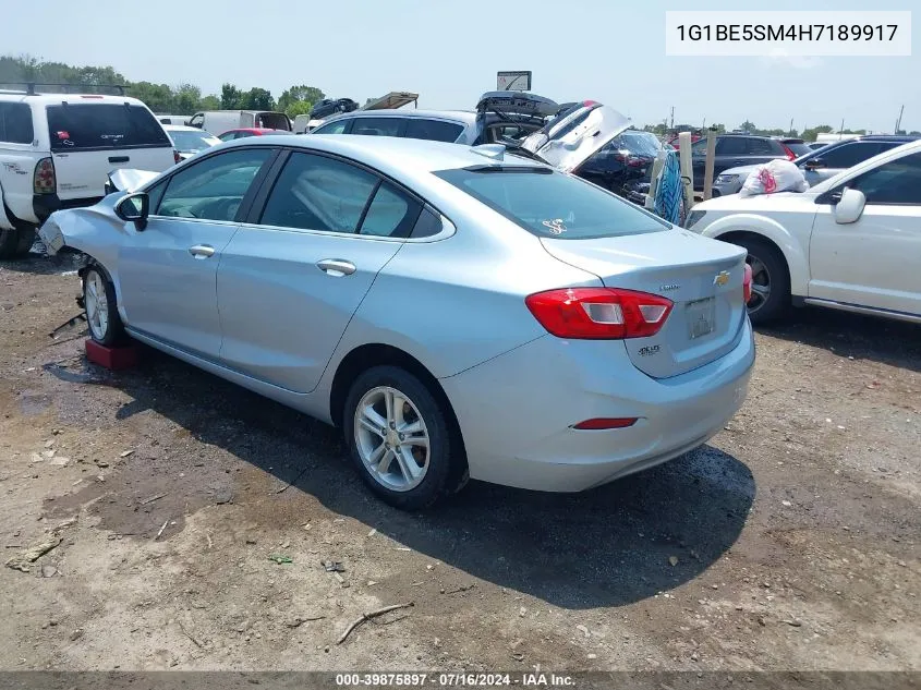 1G1BE5SM4H7189917 2017 Chevrolet Cruze Lt Auto