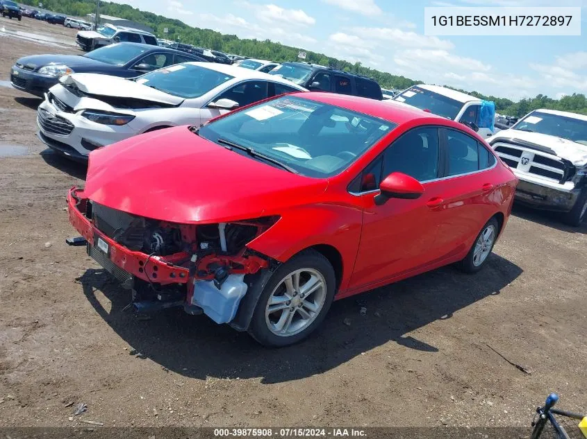 2017 Chevrolet Cruze Lt Auto VIN: 1G1BE5SM1H7272897 Lot: 39875908