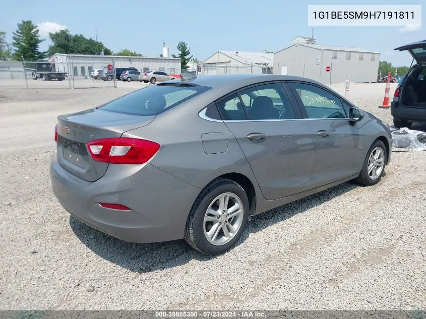 2017 Chevrolet Cruze Lt Auto VIN: 1G1BE5SM9H7191811 Lot: 39885300