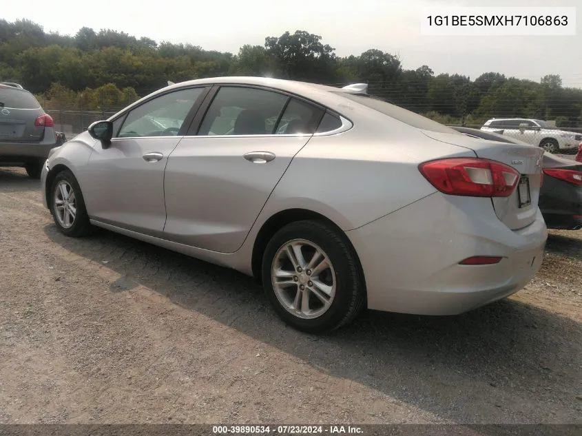 1G1BE5SMXH7106863 2017 Chevrolet Cruze Lt Auto