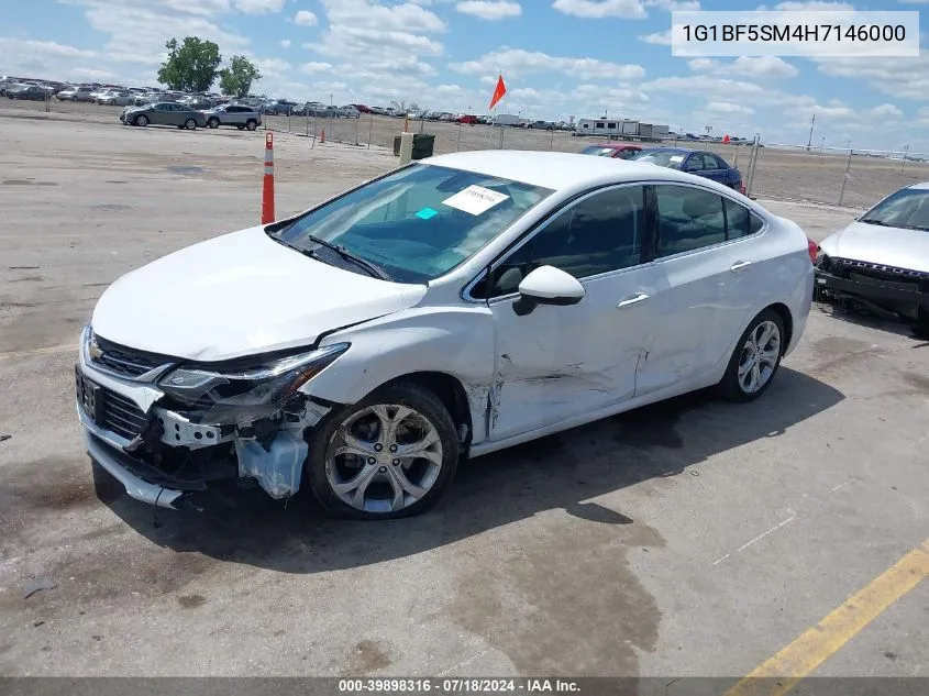 2017 Chevrolet Cruze Premier Auto VIN: 1G1BF5SM4H7146000 Lot: 39898316