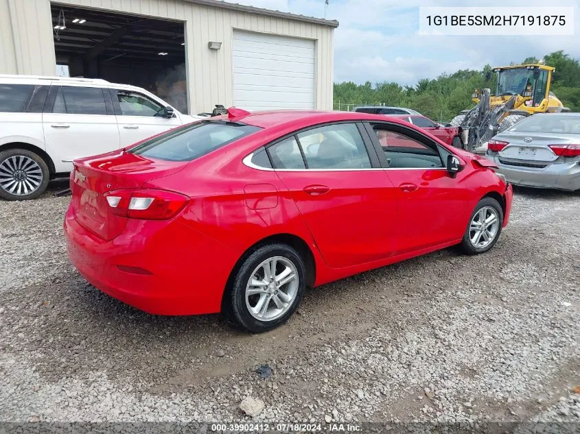 1G1BE5SM2H7191875 2017 Chevrolet Cruze Lt Auto