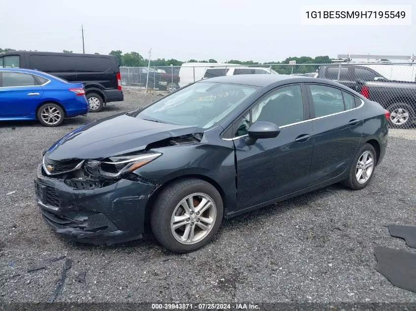 2017 Chevrolet Cruze Lt Auto VIN: 1G1BE5SM9H7195549 Lot: 39943871