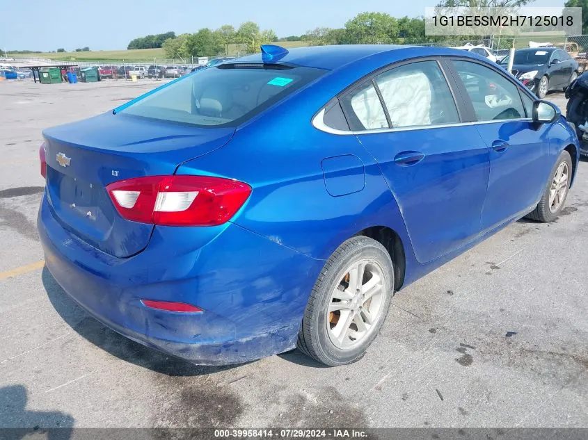 1G1BE5SM2H7125018 2017 Chevrolet Cruze Lt Auto