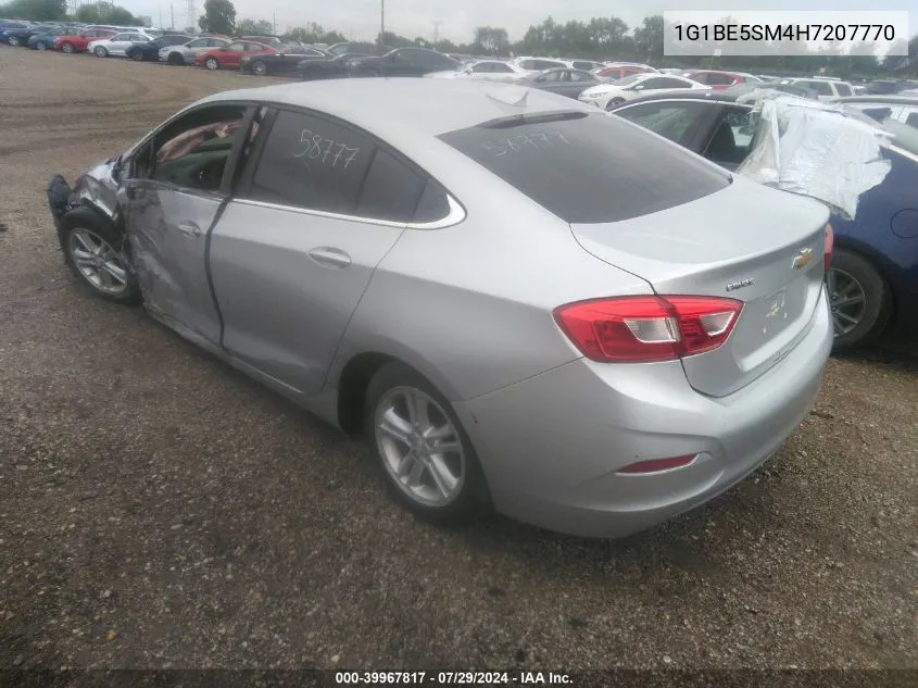 2017 Chevrolet Cruze Lt Auto VIN: 1G1BE5SM4H7207770 Lot: 39967817