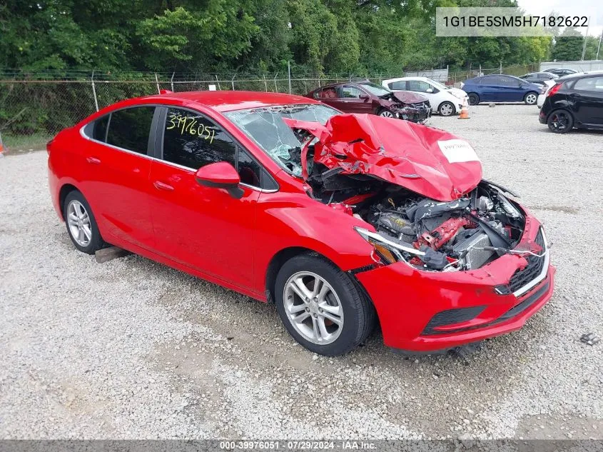 2017 Chevrolet Cruze Lt Auto VIN: 1G1BE5SM5H7182622 Lot: 39976051