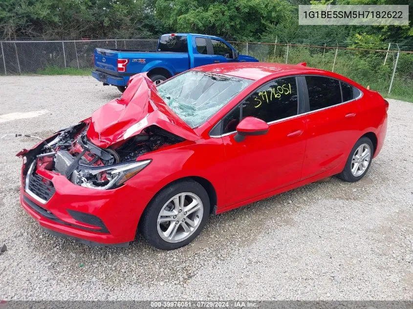 1G1BE5SM5H7182622 2017 Chevrolet Cruze Lt Auto