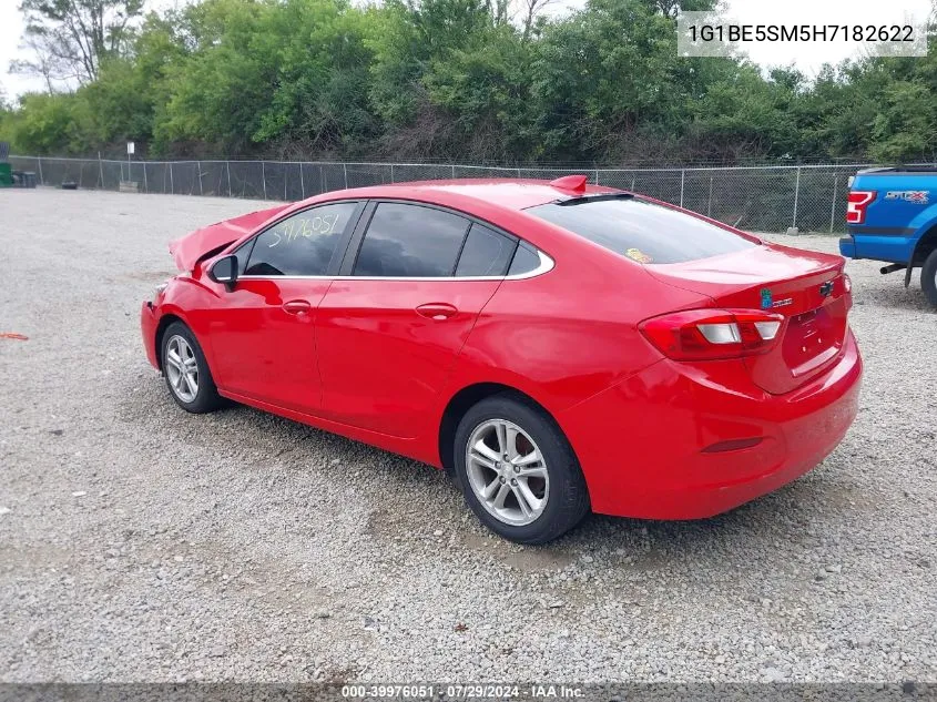 2017 Chevrolet Cruze Lt Auto VIN: 1G1BE5SM5H7182622 Lot: 39976051