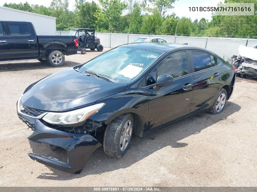 1G1BC5SM7H7161616 2017 Chevrolet Cruze Ls Auto