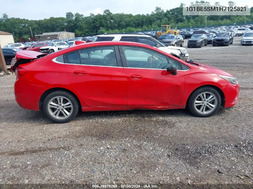 2017 Chevrolet Cruze Lt Auto VIN: 1G1BE5SM1H7125821 Lot: 39979268