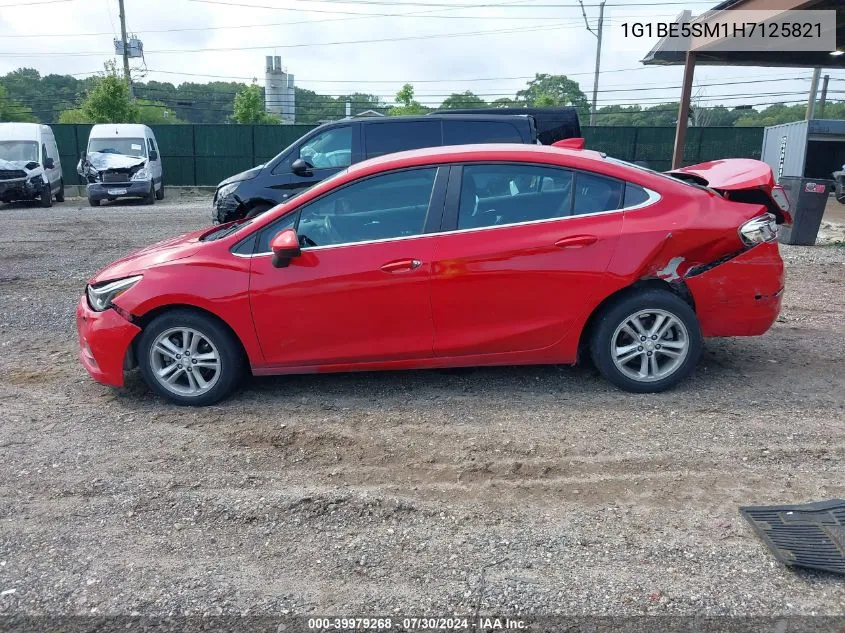 2017 Chevrolet Cruze Lt Auto VIN: 1G1BE5SM1H7125821 Lot: 39979268