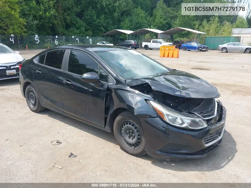 1G1BC5SM7H7279178 2017 Chevrolet Cruze Ls Auto