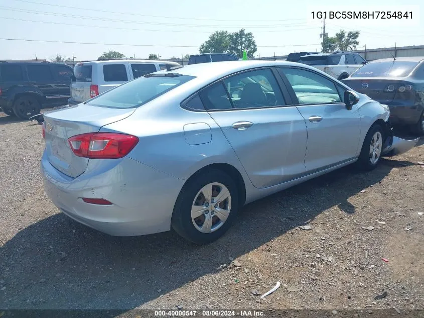 1G1BC5SM8H7254841 2017 Chevrolet Cruze Ls Auto