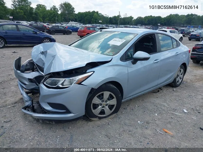 1G1BC5SM8H7162614 2017 Chevrolet Cruze Ls Auto