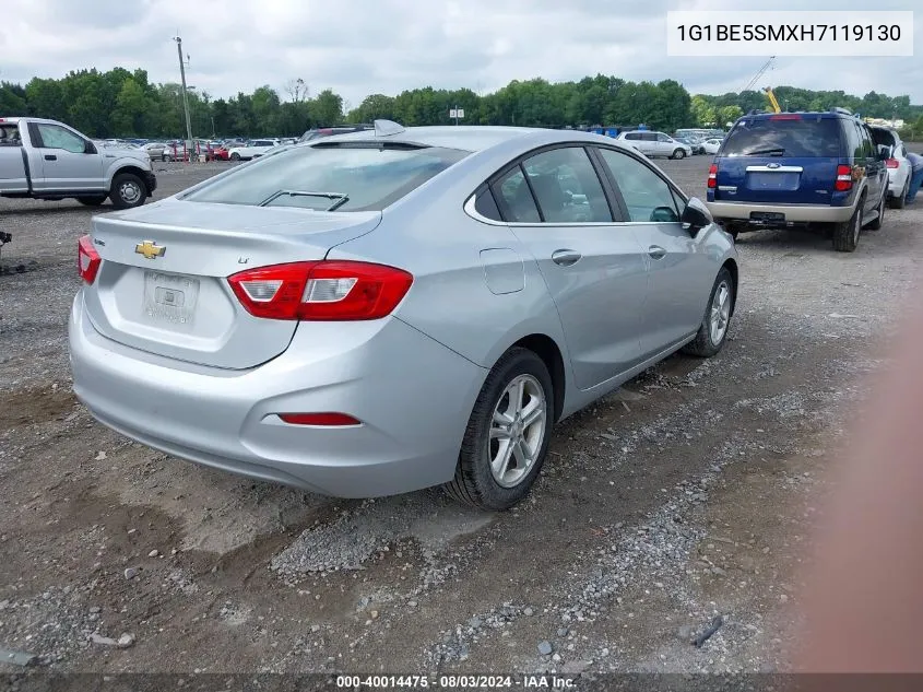 2017 Chevrolet Cruze Lt Auto VIN: 1G1BE5SMXH7119130 Lot: 40014475