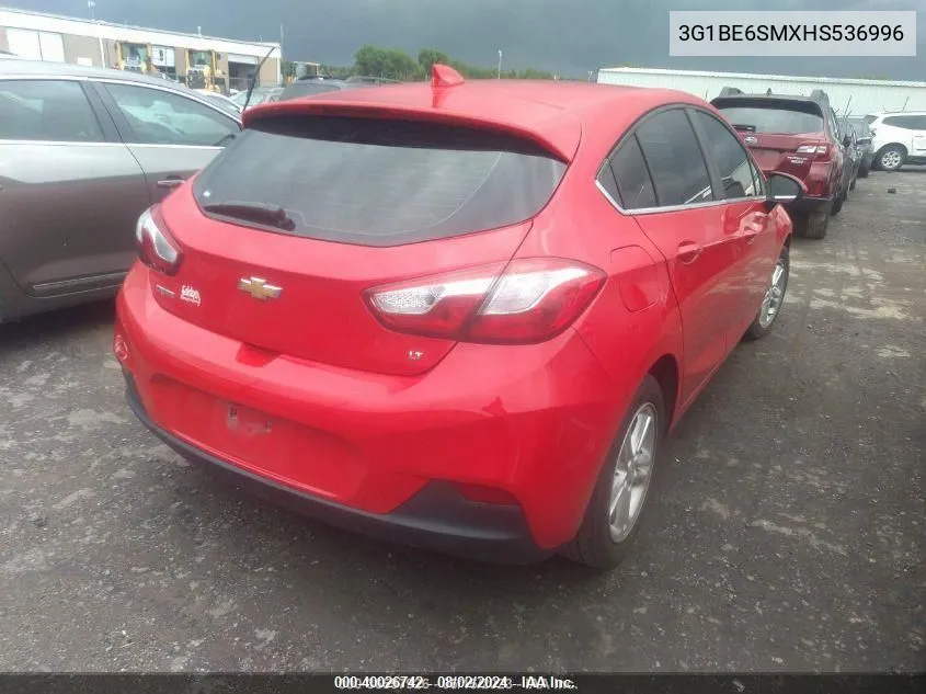 3G1BE6SMXHS536996 2017 Chevrolet Cruze Lt Auto