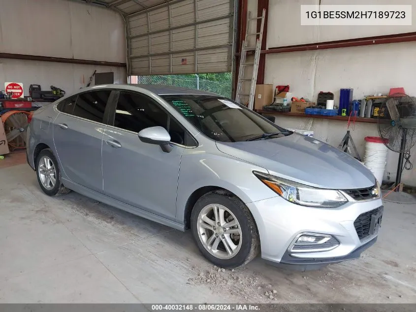 2017 Chevrolet Cruze Lt Auto VIN: 1G1BE5SM2H7189723 Lot: 40032148