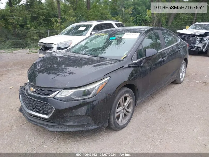 1G1BE5SM5H7167652 2017 Chevrolet Cruze Lt Auto