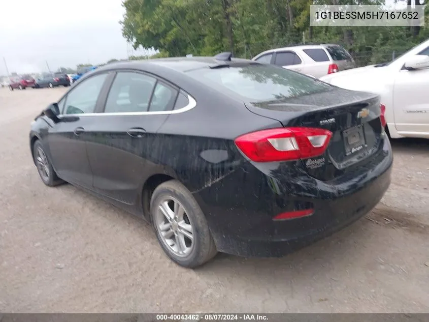 2017 Chevrolet Cruze Lt Auto VIN: 1G1BE5SM5H7167652 Lot: 40043462