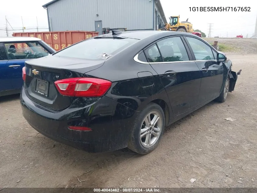 1G1BE5SM5H7167652 2017 Chevrolet Cruze Lt Auto