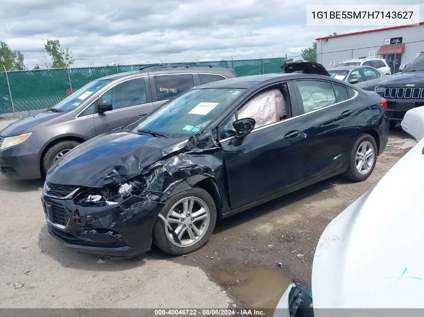 1G1BE5SM7H7143627 2017 Chevrolet Cruze Lt Auto