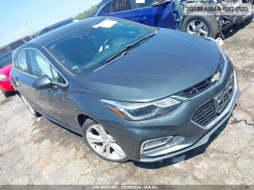 3G1BF6SM4HS524520 2017 Chevrolet Cruze Premier Auto