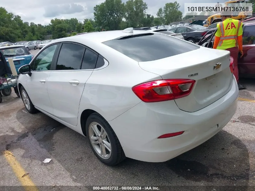 1G1BE5SM1H7136768 2017 Chevrolet Cruze Lt Auto