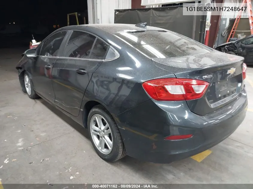 1G1BE5SM1H7248647 2017 Chevrolet Cruze Lt Auto