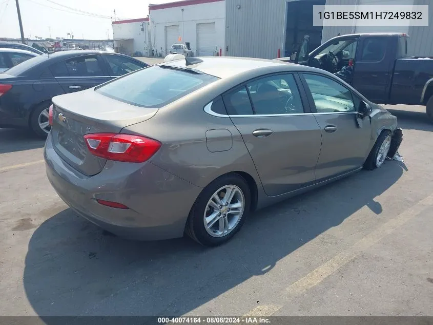 2017 Chevrolet Cruze Lt Auto VIN: 1G1BE5SM1H7249832 Lot: 40074164