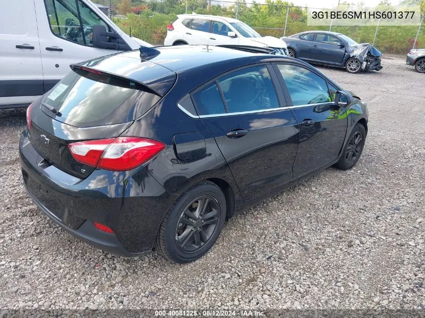 3G1BE6SM1HS601377 2017 Chevrolet Cruze Lt Auto