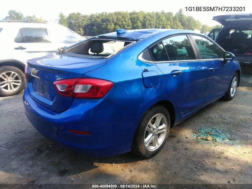 1G1BE5SM7H7233201 2017 Chevrolet Cruze Lt Auto