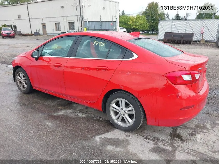 2017 Chevrolet Cruze Lt Auto VIN: 1G1BE5SM9H7102030 Lot: 40097735