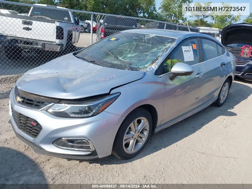 2017 Chevrolet Cruze Lt Auto VIN: 1G1BE5SM1H7273547 Lot: 40098637