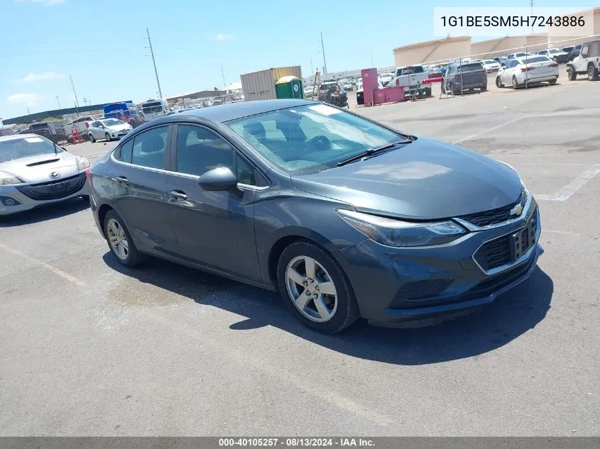 2017 Chevrolet Cruze Lt Auto VIN: 1G1BE5SM5H7243886 Lot: 40105257