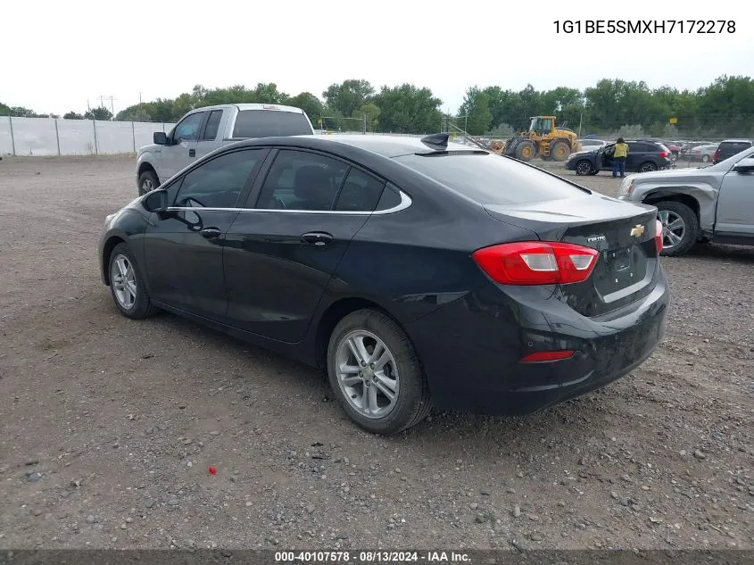 1G1BE5SMXH7172278 2017 Chevrolet Cruze Lt Auto