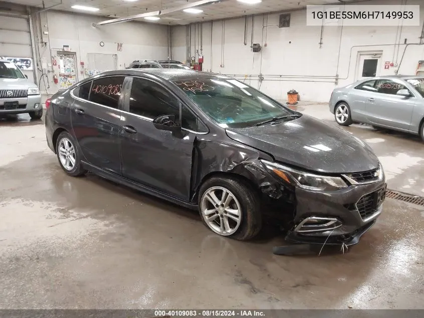 1G1BE5SM6H7149953 2017 Chevrolet Cruze Lt Auto