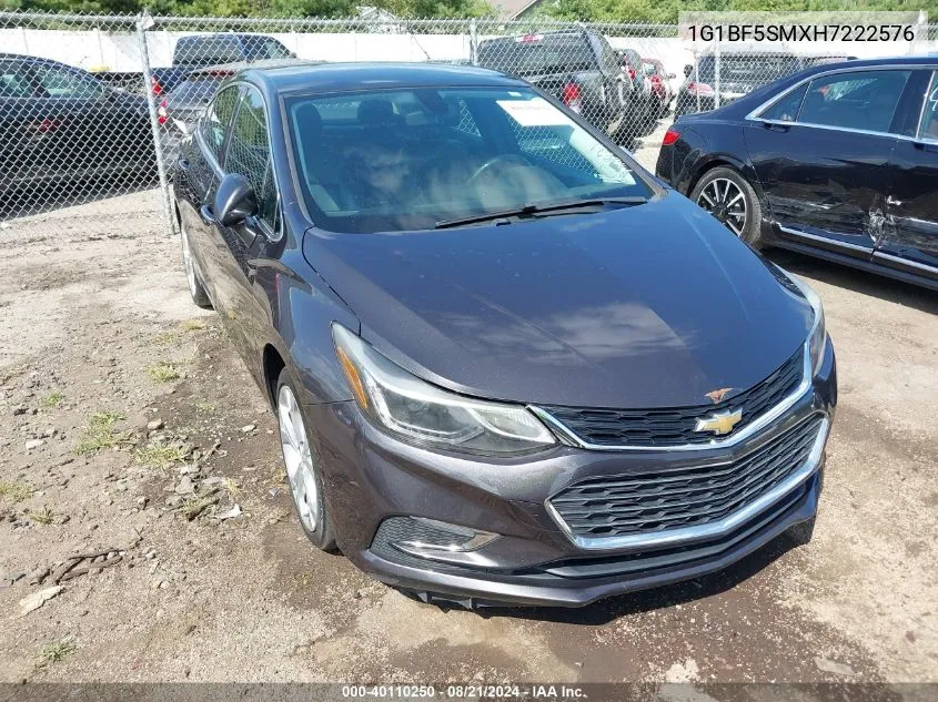 1G1BF5SMXH7222576 2017 Chevrolet Cruze Premier Auto